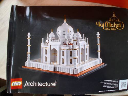 Lego taj mahal - lego,