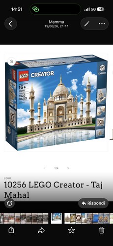 Lego 10256 taj mahal - taj,