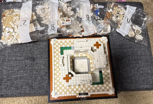 Lego architecture taj mahal - architecture:,